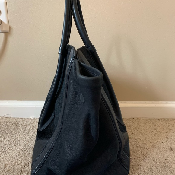 PLV Bristol Bag Large East/West Pony Hair Tote Bag - Picture 4 of 8